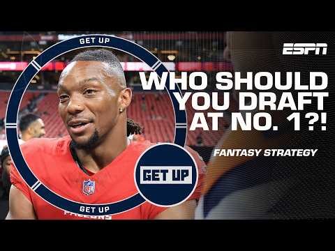 Who should be the No. 1 pick in your NFL fantasy draft? 🏈 | Get Up