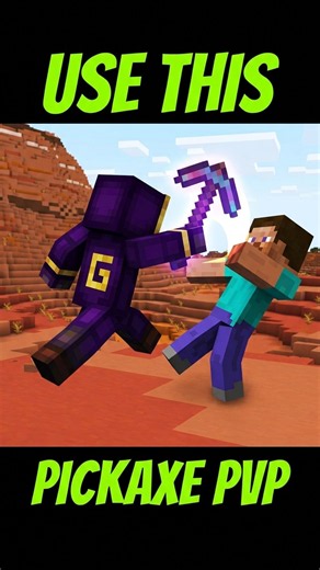 Pickaxe PvP #minecraft #mctutorial #viral #trending