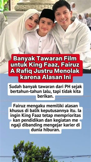 Fairuz A Rafiq menolak tawaran film untuk King Faaz, ini alasannya #shorts #beritaviral #fypシ