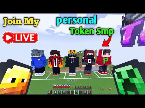 🎁 Join Best Token Public Smp Server For Minecraft 🖌️ | Java + PE | 24/7 Online | Free To Join 💸#1