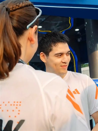 Maxime Bouttier & Luna Maya at Jakarta Running Festival 2026