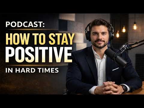 How to Stay Positive in Hard Times | Powerful Mindset Podcast for Overcoming Anxiety and stress