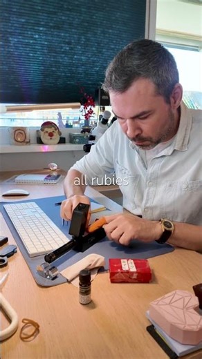 Ruby or just red marble? 🔴