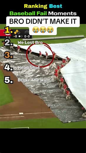 ⚾😂 Ranking the BEST Baseball Fail Moments!