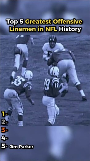 Top 5 Greatest Offensive Linemen