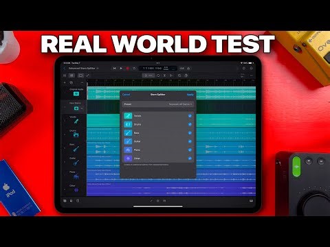 I Tested Logic Pro for iPad’s Stem Splitter on Bad Recordings