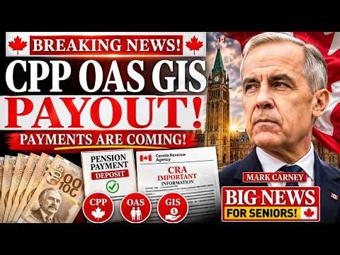 Seniors Are Getting Multiple Government Payments This Week — CPP, OAS and GIS 2026 Amounts Explained
