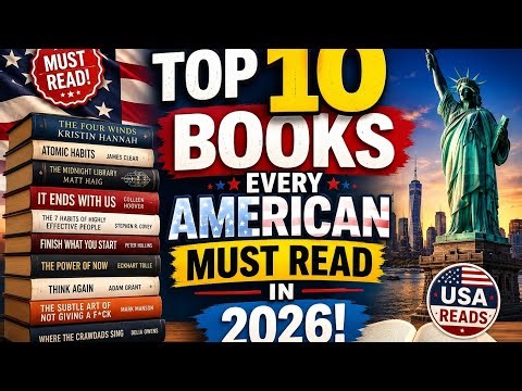 📚 “Top 10 Books Every American Must Read in 2026!” 🇺🇸