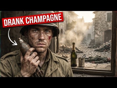 Germans Stormed His Position — He Threw Live Mortar Shells at Them, Then Drank Champagne bw Kills