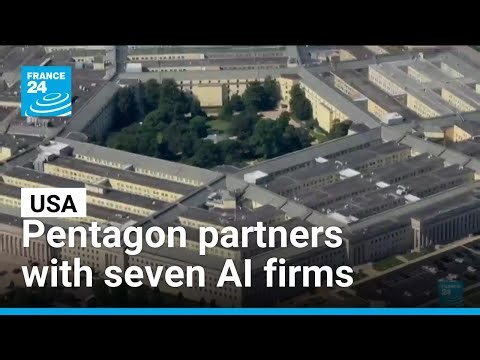 Pentagon partners with seven AI firms • FRANCE 24 English