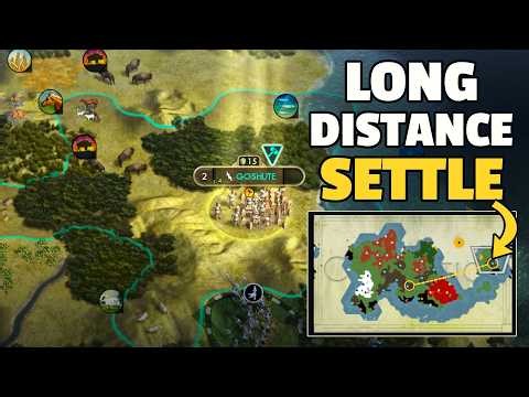 The Long Distance Settle - Civ 5 Pocatello Ep.4