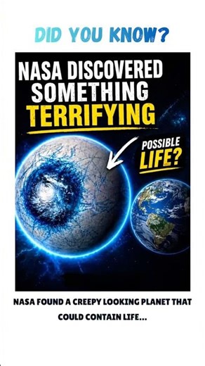 Is This Alien Planet Real? NASA’s Creepy Find 👽 #trending #strange #motivation #fascinated