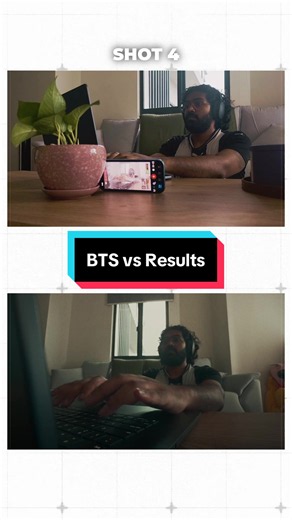 BTS vs Results You can absolutely create cinematic footage with just your phone. Shot on iPhone 18 Pro with BlackMagic Camera App and graded with our own Kodak Dusk LUT. Which one is your favourite? #BTSvsResults #ShotOniPhone #KodakDusk #PocketCinematic #BlackMagicCamera