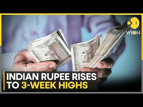 The Indian Rupee Gains Over 1% Against the US Dollar | WION NEWS