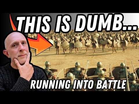 Why RUNNING into Battle is a BAD IDEA in Ancient Warfare?