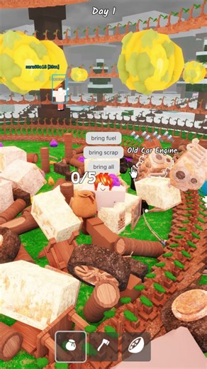 OP 99 NIghts In The Forest Script Bring All Wood