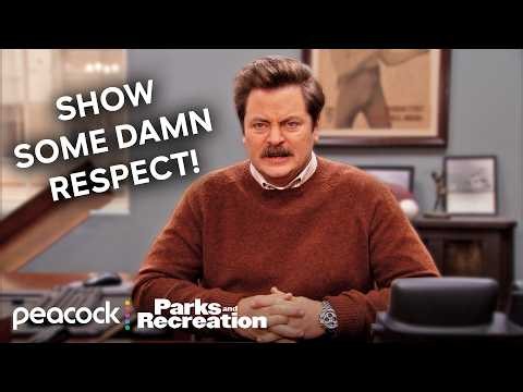 Every Time Ron Was Speaking Facts | Parks and Recreation