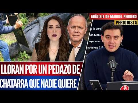 LLORAN POR LA ESTATUA DE CALDERÓN CIRO, GIL Y AZUCENA EN EL RIDÍCULO: MANUEL PEDRERO