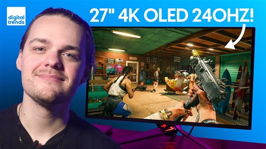 The new Asus ROG 4K OLED looks absolutely incredible in person