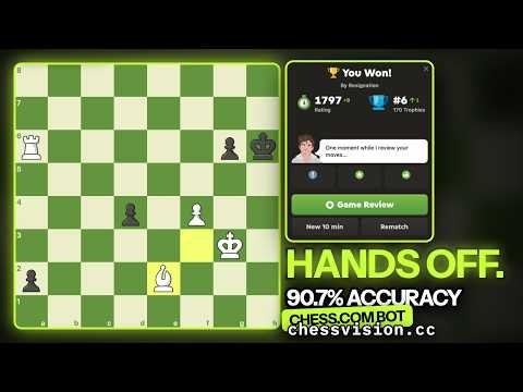Chess.com Bot Reviewed Game: 90.7% Accuracy, 0 Brilliant