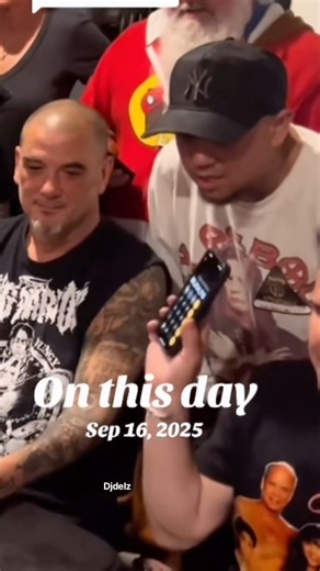 Phil Anselmo, Charlie Benante & Dj Delz Magic Trick backstage #pantera #anthrax #thrashmetal