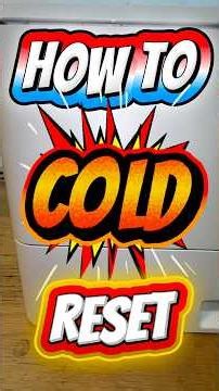 How to Cold Reset HP Laserjet 4003dn - step by step