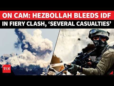 ‘DIRECT HIT, BOOM!’: Hezbollah POUNDS IDF Troops In DEADLY CLASHES, Several Casualties | Watch