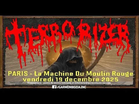 TERRORIZER (Us) Live Paris @ La Machine du Moulin Rouge 19 12 2025