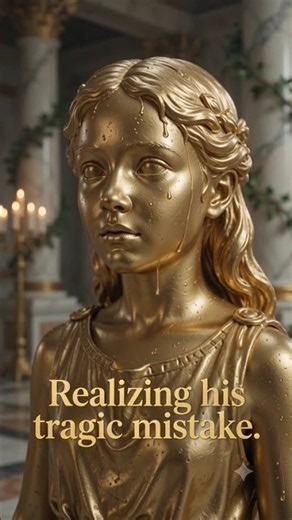 King Midas Made One TERRIBLE Wish #greekmythology #kindmidas #mythology #midas