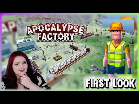 Build then Banish Zombies | Apocalypse Factory | Live Stream