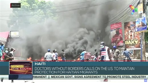 Doctors Without Borders calls on the U.S. to maintain protection for Haitian migrants