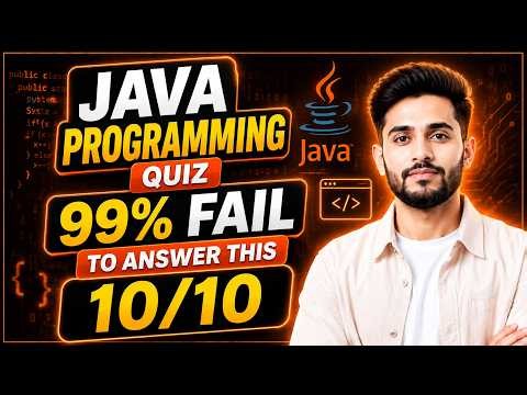 ☕ Java Programming Quiz Part #1 | Can You Score 10/10? 🧠💻