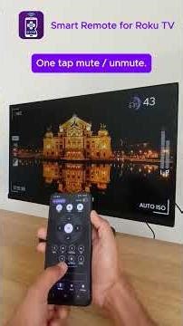 Control Roku TV Volume from Your Phone 🔊 #rokuremote #rokustreaming #rokutv