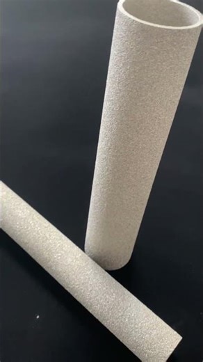 100µm Sintered Titanium Coarse Filter For Flue Gas Equipment Protection