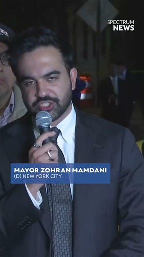 Mamdani said the ICE agents were wearing construction vests