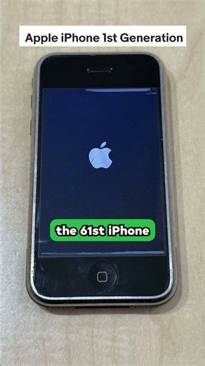I Bought The 1st iPhone