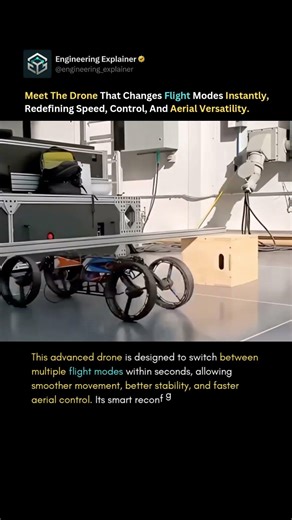 Revolutionary Drone That Changes Flight Modes Instantly