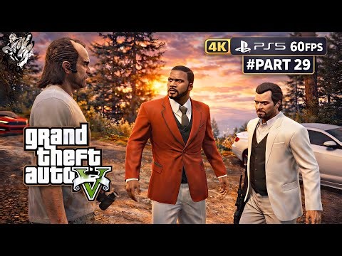 GTA V PS5 - Gameplay Walkthrough (60FPS 4K) Part 29 No Commentary