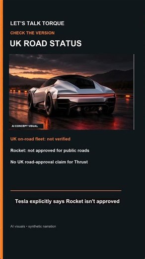 Tesla Roadster Thrust: 0–60 in UNDER 1 Second? #Shorts