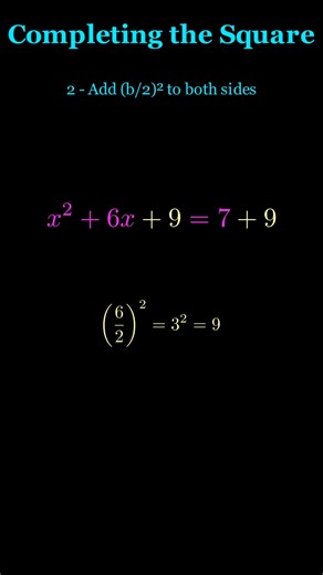 Complete the Square | Solve Quadratics Fast! ⚡