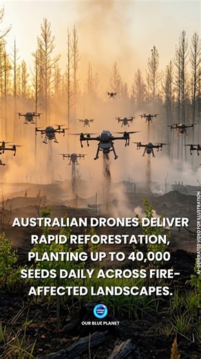 Drones Plant 40000 Seeds Daily
