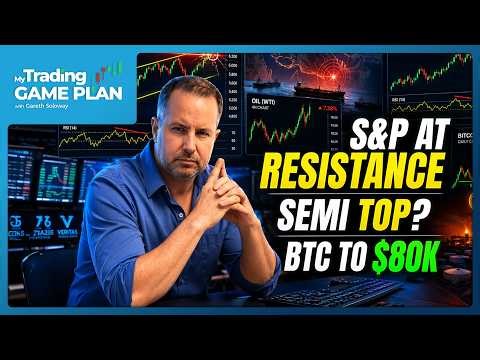🚨 S&P 500 Hits 6-Year Resistance Amid Strait of Hormuz Chaos! (Semi Top Warning + BTC $80K)