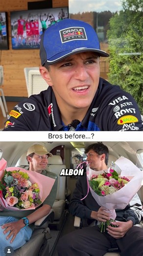 Isack's caption game... on point 🤝 #F1 #RedBullRacing
