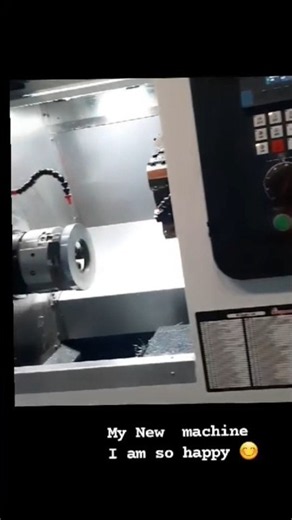 My New CNC Machine 🔥 | CNC Turning, FANUC Control & G-Code Programming