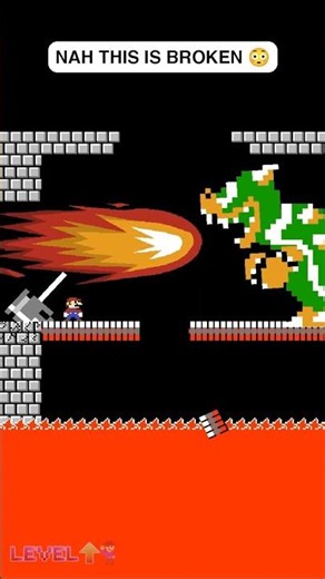 Bowser just broke the game 😳