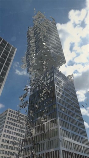 Realistic Building Demolition