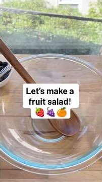 Let's make a fruit salad! #CaliforniaWIC #WIC #SummerRecipes #NFVM