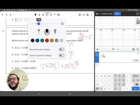 2025 Algebra 1 STAAR Released Test Q#47 - A1.9.C [R]