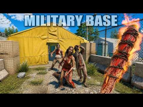 Military Base Day 13 Survival - 7 Days To Die