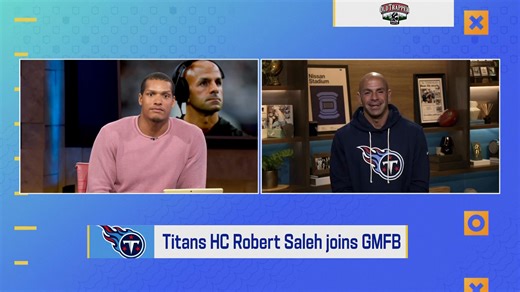 Robert Saleh wakes up with GMFB 📺: Watch NFL Network | Tennessee Titans